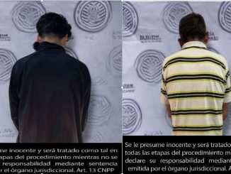 Elementos de la Policía Estatal detienen a dos personas en posesión de droga
