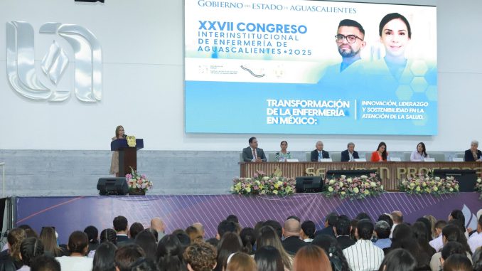 Fue clausurado con éxito el XXVII Congreso Interinstitucional de Enfermería del Estado de Aguascalientes