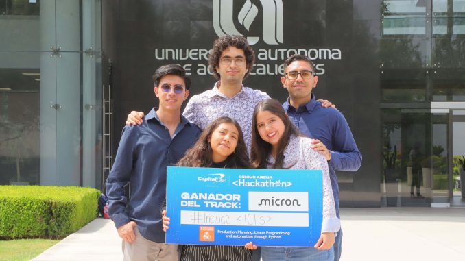 Alumnos de la UAA obtienen primeros lugares en el “Hackatón” del Talent Land 2025