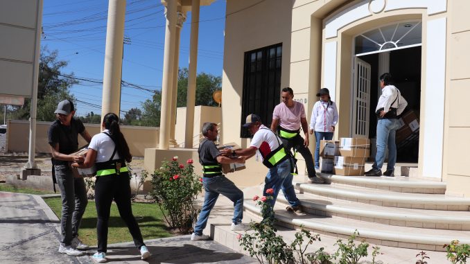 Llegan más de 6.7 millones de boletas para elección judicial al INE Aguascalientes