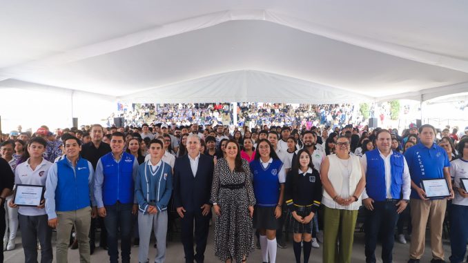 Gobernadora Tere Jiménez celebra el Día del Estudiante 2025 junto a más de 3 mil jóvenes
