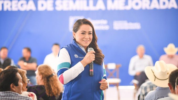 Impulsa Gobernadora Tere Jiménez la productividad agrícola con la entrega de semilla mejorada de maíz