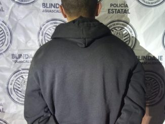 Policía Estatal y Municipal de El Llano detienen a una persona en posesión de droga