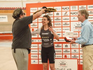 Vittoria Bussi impone nueva Marca Mundial en el velódromo "Alfredo Morales Shaadi" en Aguascalientes