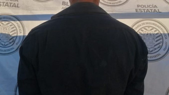Policía Estatal y Municipal de Asientos detienen a una persona en posesión de droga