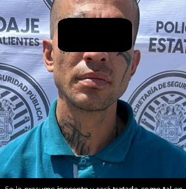 Policías Estatales capturan a sujeto que conducía una motocicleta con reporte de robo