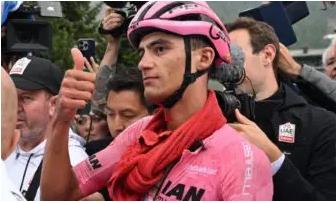 Isaac del Toro: 'Esta es la parte cruel del ciclismo'