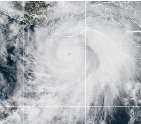 ‘Erick‘ se fortalece a huracán de categoría 2