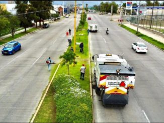 Continúa Municipio con la mejora del primer Anillo de Circunvalación