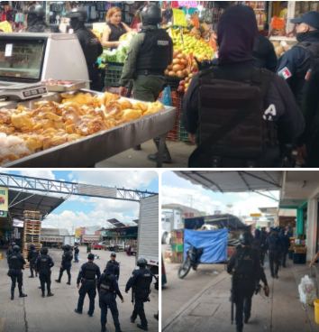 Se mantienen los operativos de seguridad en el Centro Comercial Agropecuario