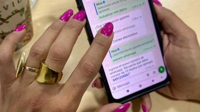 MIAA enviará los estados de cuenta a través de WhatsApp