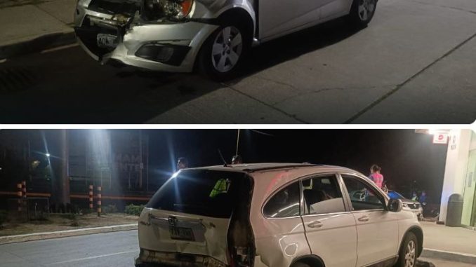 Policía Vial atiende colisión causada por sujeto que conducía en estado de ebriedadu