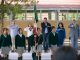 Encabeza Leo Montañez Ceremonia de honores a la bandera en la Secundaria No. 13 " Ricardo Flores Magón"