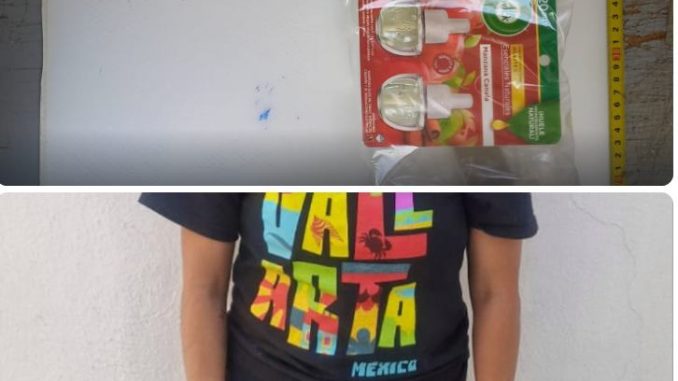 Policía Municipal detiene a Mujer por robo tipo fardero
