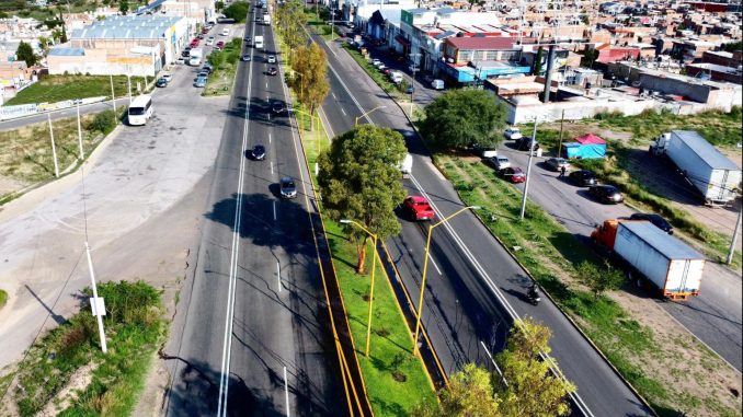 Realiza Municipio Jornada de mantenimiento integral en la salida a San Luis