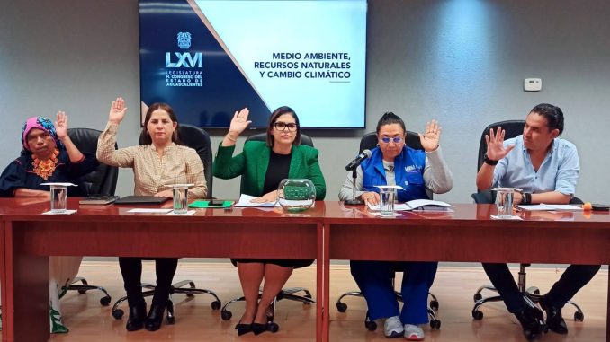 Comparecen ante la Comisión del Medio Ambiente del Congreso de Aguascalientes la Terna de aspirantes a la PROESPAs
