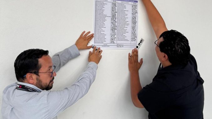 Concluye cómputo de la SCJN en los tres distritos electorales de Aguascalientes