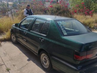 Policía Municipal recupera vehículo con reporte de robo en el fraccionamiento Rodolfo Landeros