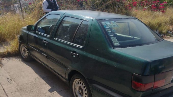 Policía Municipal recupera vehículo con reporte de robo en el fraccionamiento Rodolfo Landeros