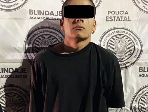 Policía Estatal detiene a un sujeto por violencia familiar