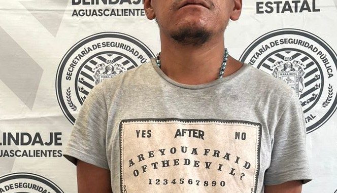Policía Estatal detiene a presunto homicida buscado en Zacatecas
