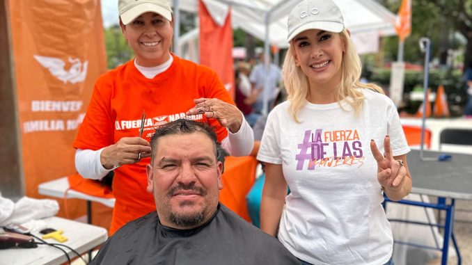 Movimiento Ciudadano lleva Soluciones reales a Pabellón de Arteaga con la Caravana Naranja