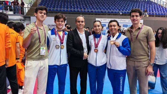 Aguascalientes destaca en Poomsae durante la Olimpiada Nacional Guadalajara 2025