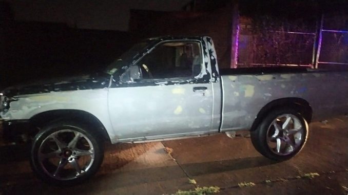 Localiza Policía Municipal vehículo con reporte de robo en la colonia El Riego
