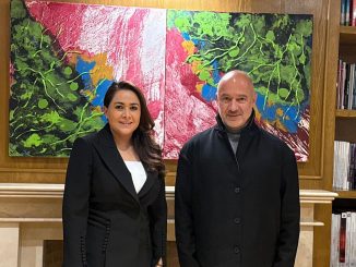 Se reúne Gobernadora Tere Jiménez con el Secretario de Infraestructura, Comunicaciones y Transportes, Jesús Antonio Esteva Medina