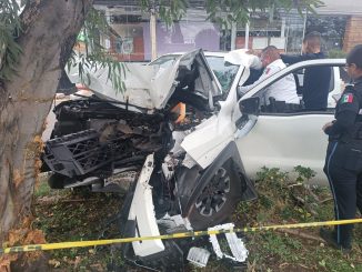 Policía Vial atiende accidente que dejó una lesionada al norte de la ciudad