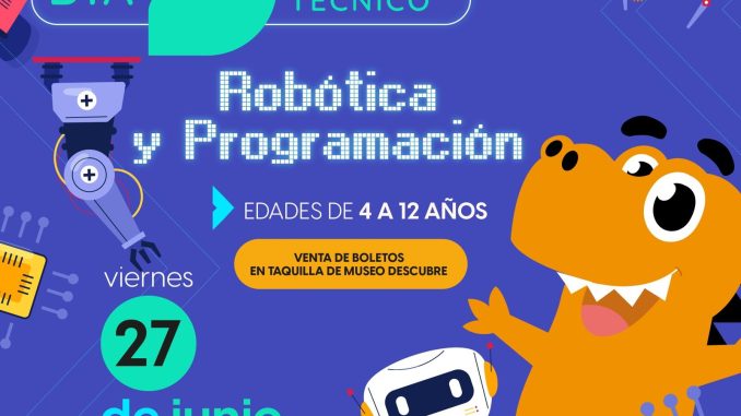 Invitan a las actividades para niños y niñas este viernes de Consejo Técnico en el Museo Descubre