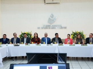 Poder Judicial de Aguascalientes,  sede de la 25º sesión ordinaria del Comité Coordinador del SEA