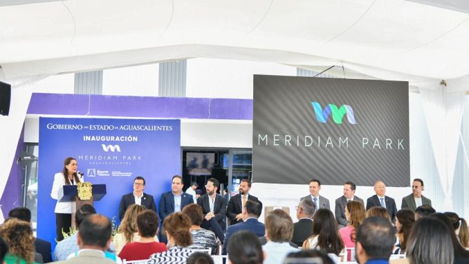 Gobernadora Tere Jiménez inaugura la tercera etapa del Centro Comercial más grande del sur: Meridian Park; la inversión total es de 1,500 millones de pesos