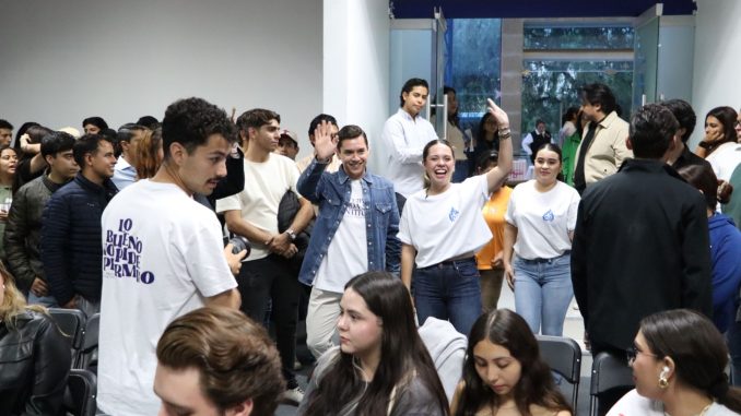 Presenta Planilla de Daniela Aguilar en Aguascalientes, Proyecto para encabezar la Secretaría Nacional de Acción Juvenil