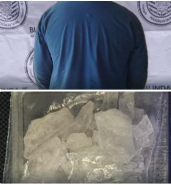 Policías Estatales de Aguascalientes continúan deteniendo a personas en poder de sustancias al parecer ilícitas