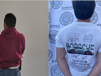 Policías Estatales detienen a dos personas por uso de Licencia falsa