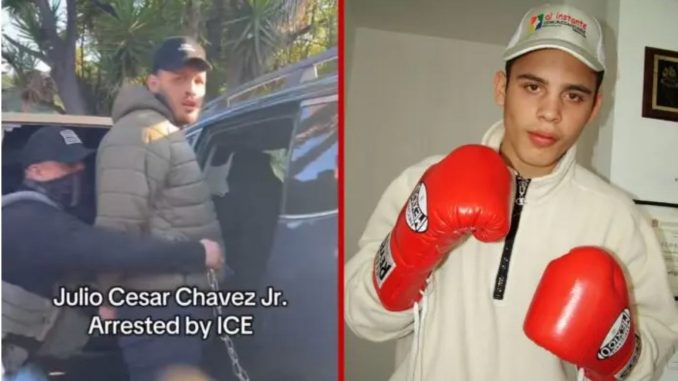 La larga lista de polémicas de Julio César Chávez Jr.
