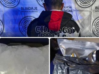 Policías Estatales capturan a un presunto distribuidor de sustancias al parecer ilícitas