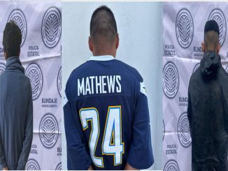 Policías Estatales detienen a tres personas por posesión de sustancia al parecer ilícita