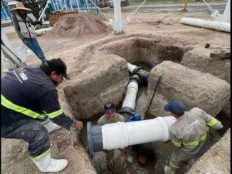 Realiza MIAA obra de interconexión para mejorar la distribución de agua potable al sur de la ciudad