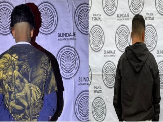 Dos sujetos encontrados en posesión de sustancias al parecer ilícitas fueron detenidos por Policías Estatales