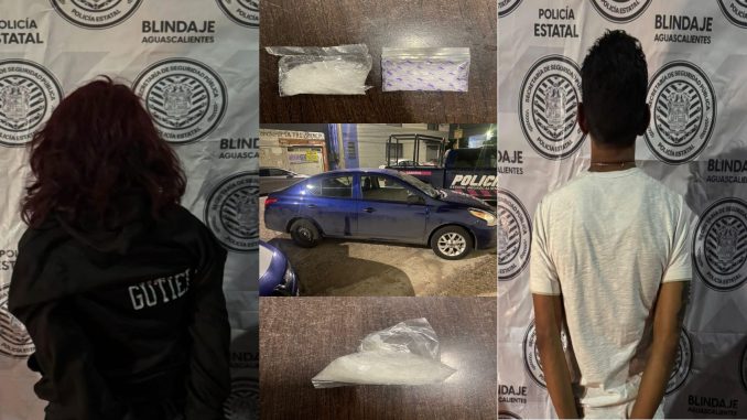 Pretendían darse a la fuga sobre Avenida de los Maestros, pero fueron detenidos por Policías Estatales de Aguascalientes