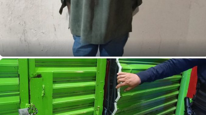 Policía Municipal detiene a sujeto señalado de daños a la propiedad privada