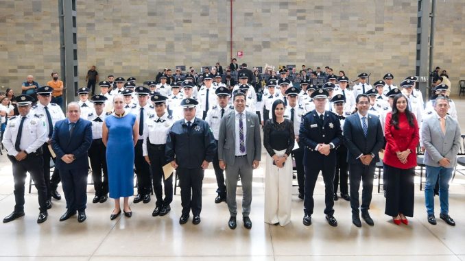 Fortalece Municipio la Seguridad Pública de Aguascalientes, con la integración de 46 Mujeres y Hombres Policías