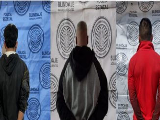 Policías Estatales detienen a tres personas encontradas en posesión de sustancias al parecer ilícitas