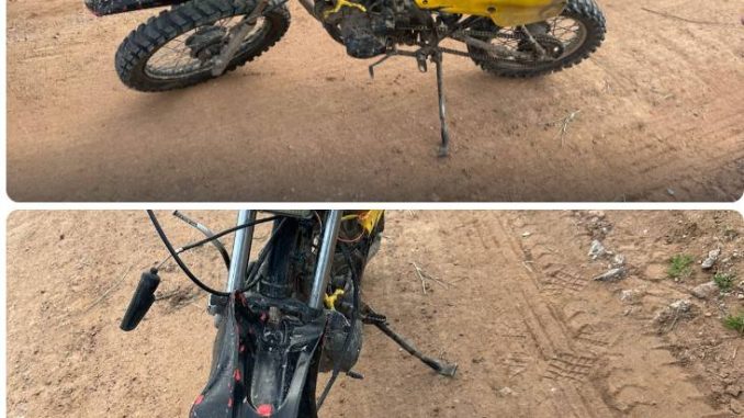 Policía Municipal recupera motocicleta con reporte de robo