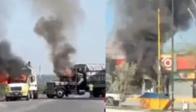 Múltiples 'narcobloqueos' y quemas en Aguascalientes tras operativo