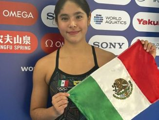 Mia Cueva sorprende en Campeonato Mundial de Deportes Acuáticos