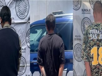 Policías Estatales logran detención de tres sujetos por posesión de sustancias al parecer ilícitas