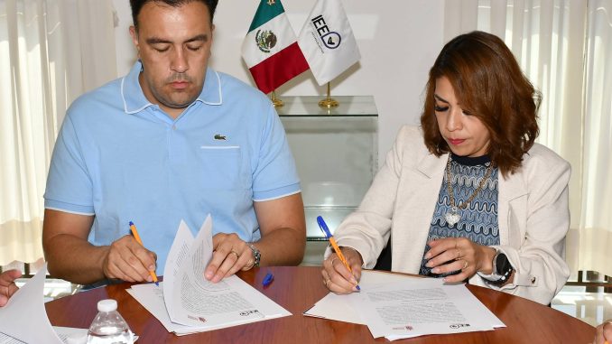 Ayuntamientos de Rincón de Romos y Cosío acuerdan colaboración con el IEE
